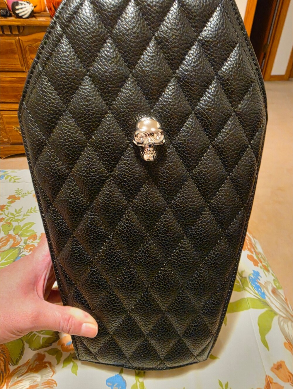 Lux De Ville x Elvira Coffin Backpack